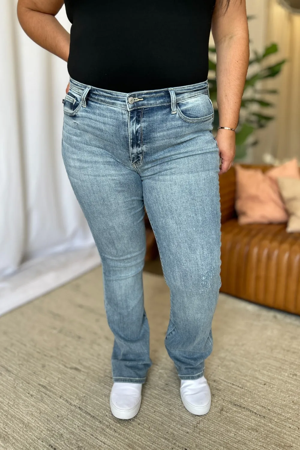 Judy Blue Medium Rise Bootcut Jeans (Online Exclusive)