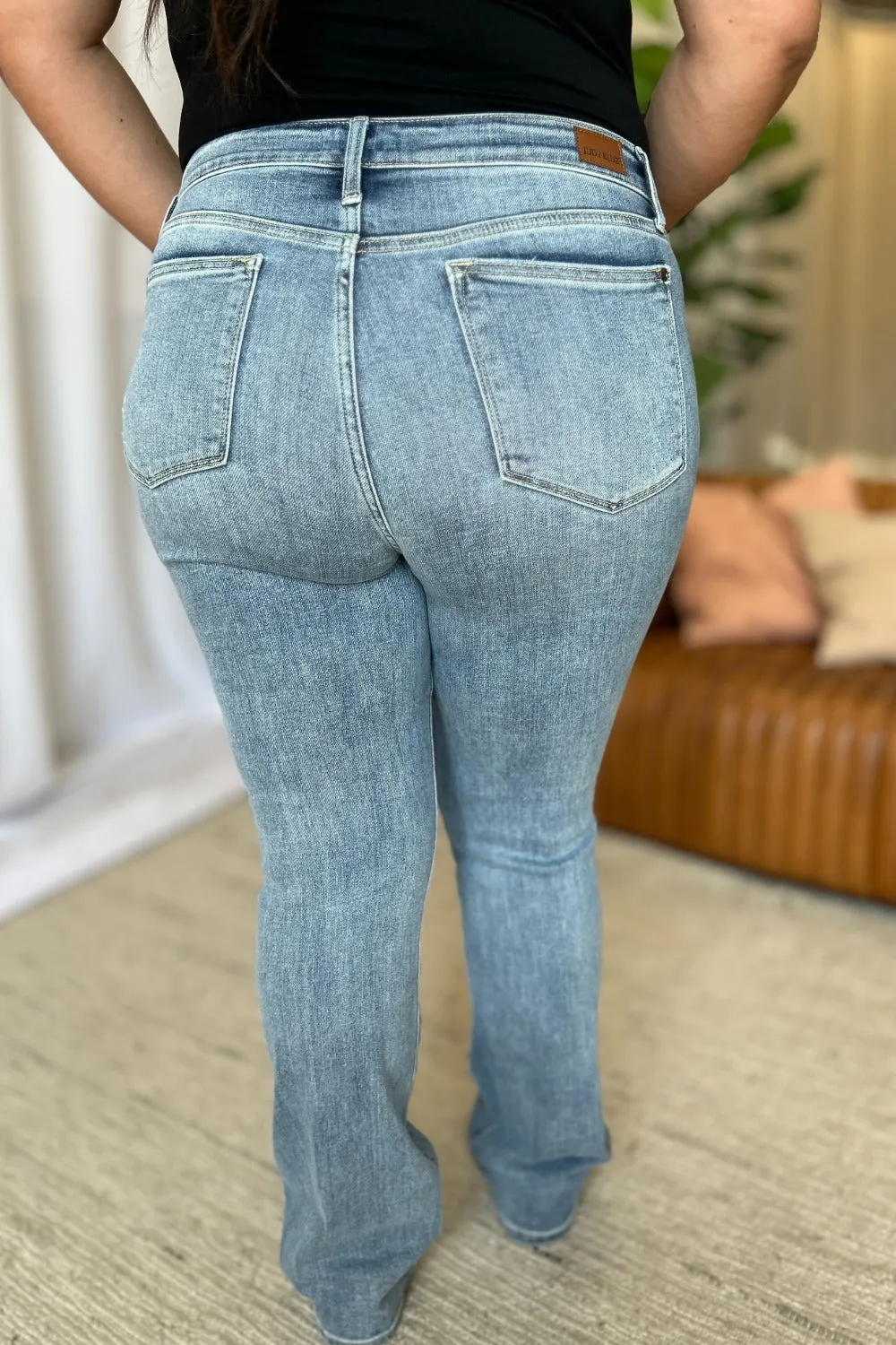 Judy Blue Medium Rise Bootcut Jeans (Online Exclusive)