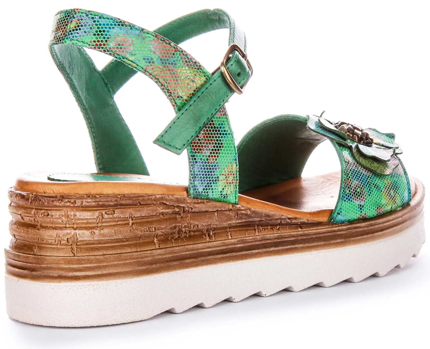 Justinreess England Tania In Green Multi For Women