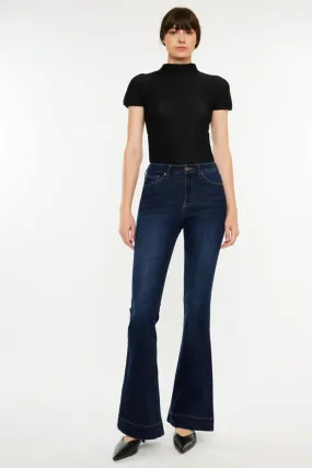 Kancan Karla High Rise Slim Flare Jeans