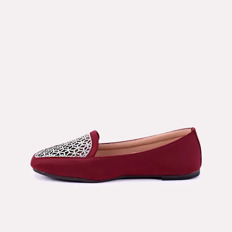 Kristen Maroon Fancy Pumps 0431144