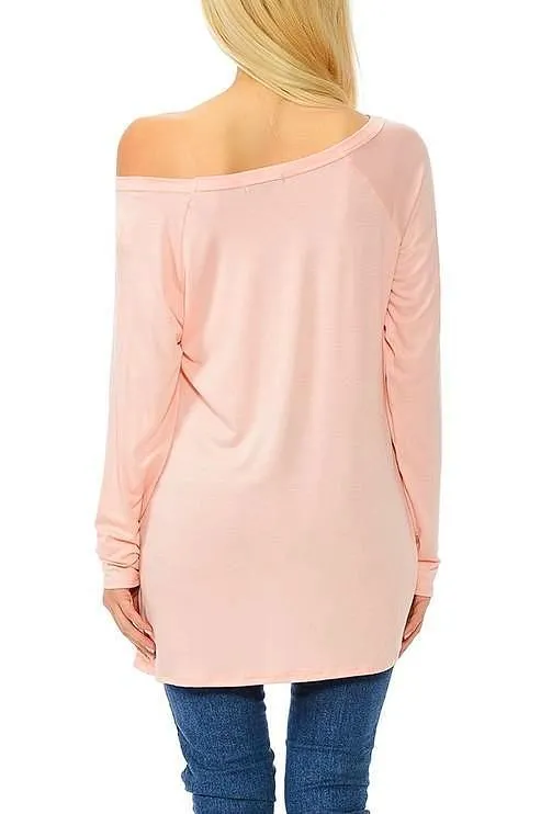 L-O-V-E Raglan Tunic Top