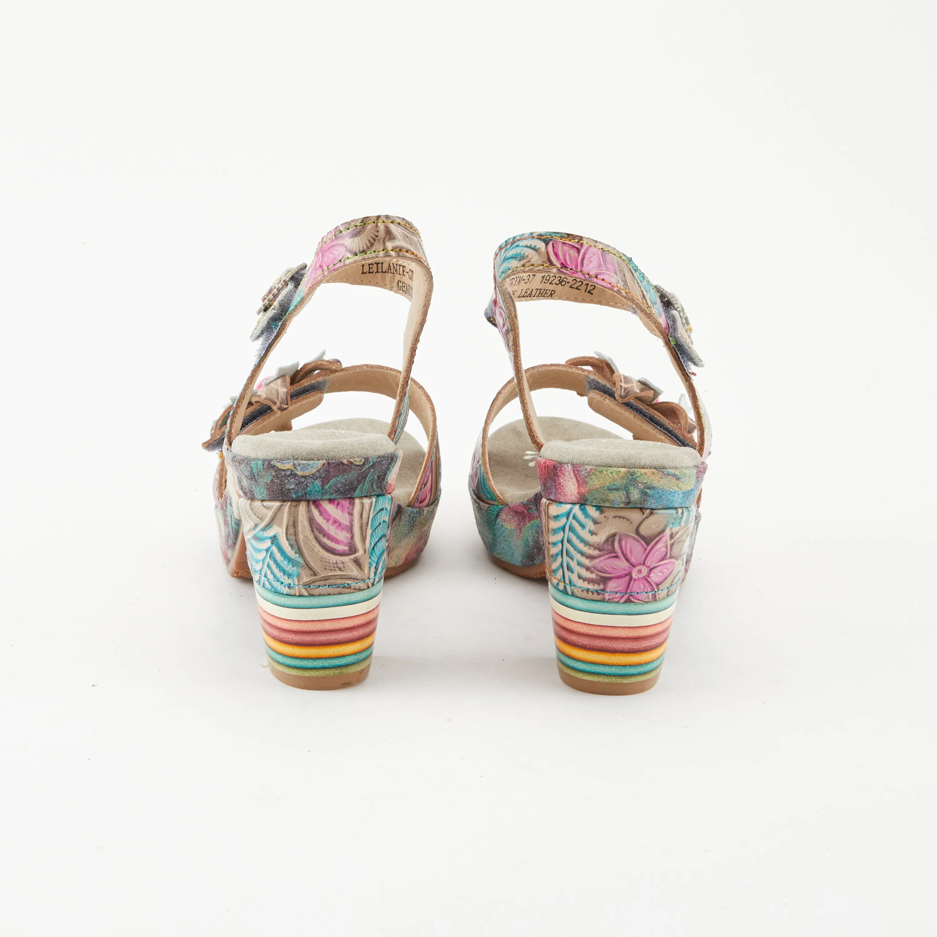 L'ARTISTE LEILANIE SLINGBACK SANDALS