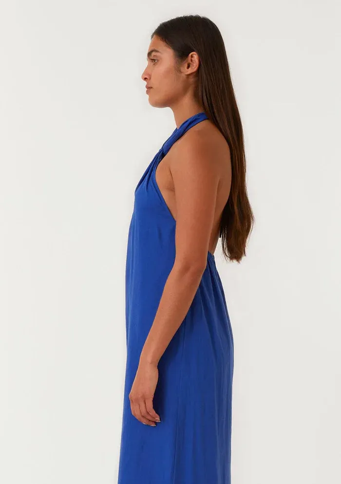 Lovestitch Kaia Halter Cobalt Dress