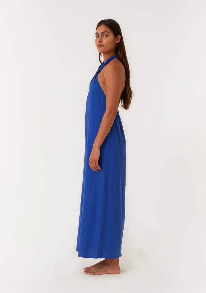 Lovestitch Kaia Halter Cobalt Dress