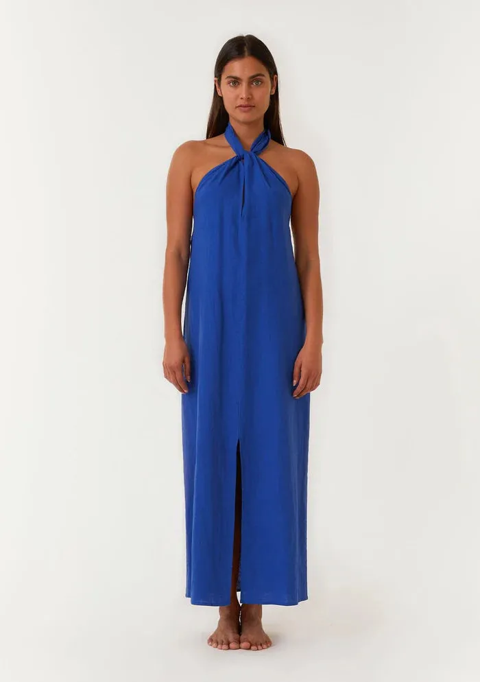 Lovestitch Kaia Halter Cobalt Dress