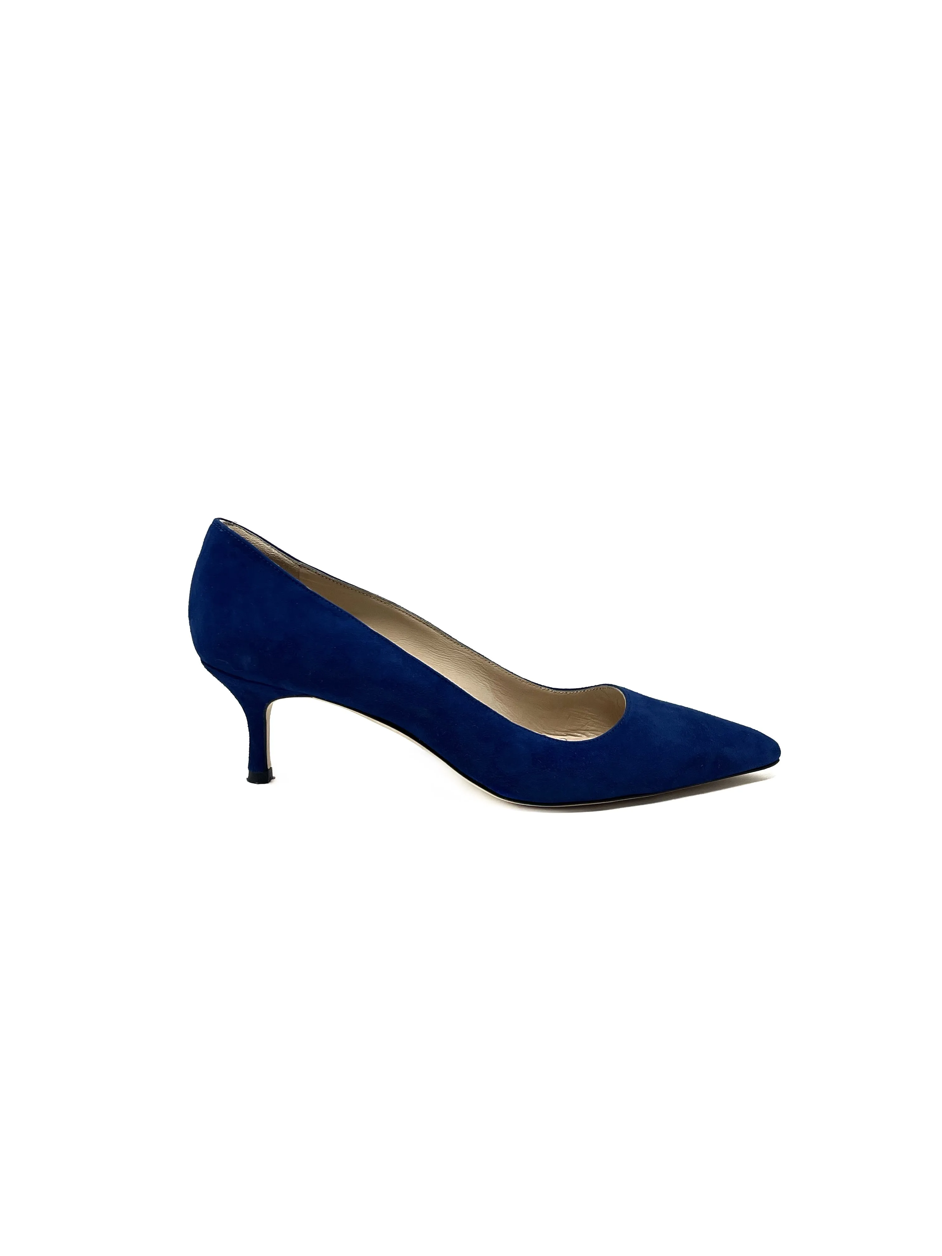 Manolo Blahnik Suede Pump 36.5