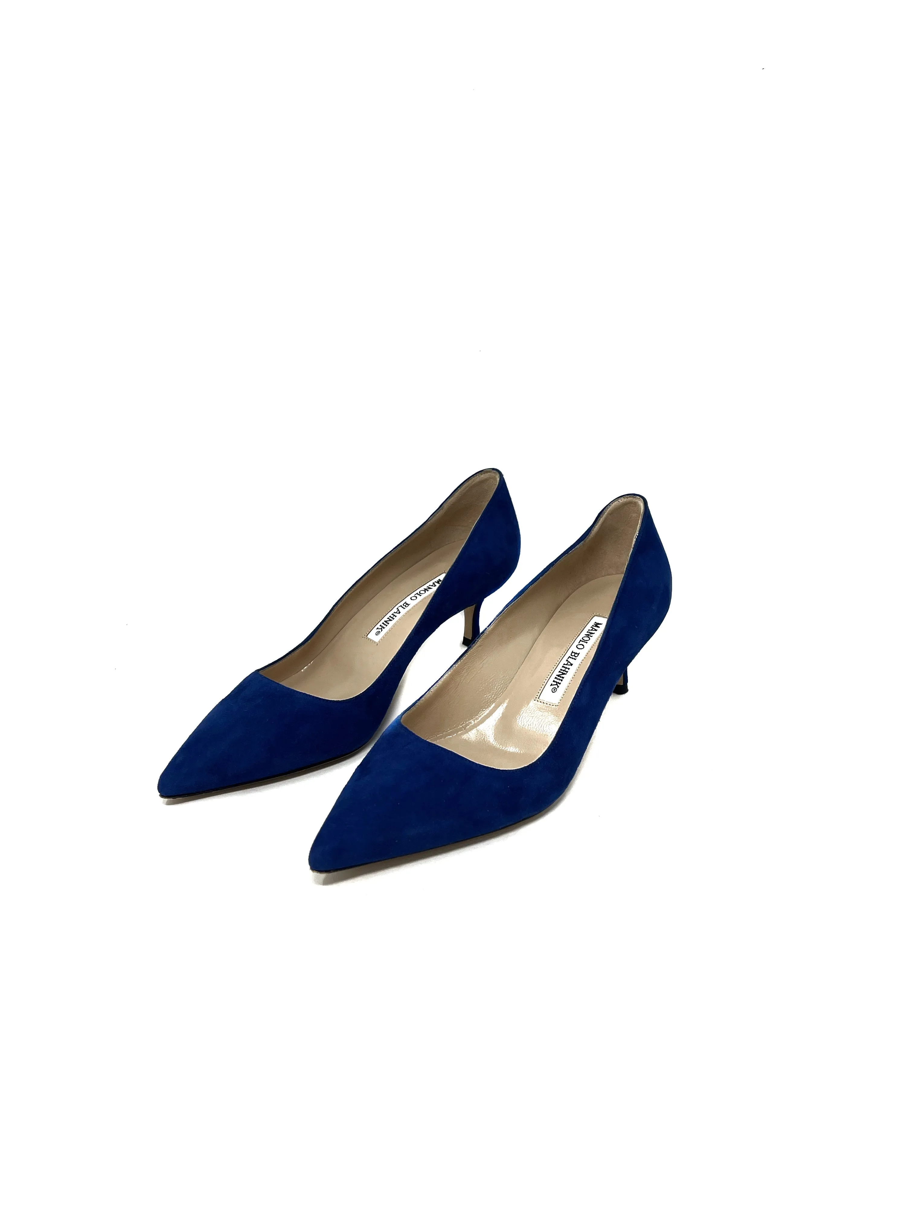 Manolo Blahnik Suede Pump 36.5