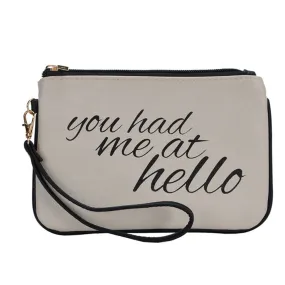 Mechaly Women's Slogan Hello Bone Vegan Leather Wallet