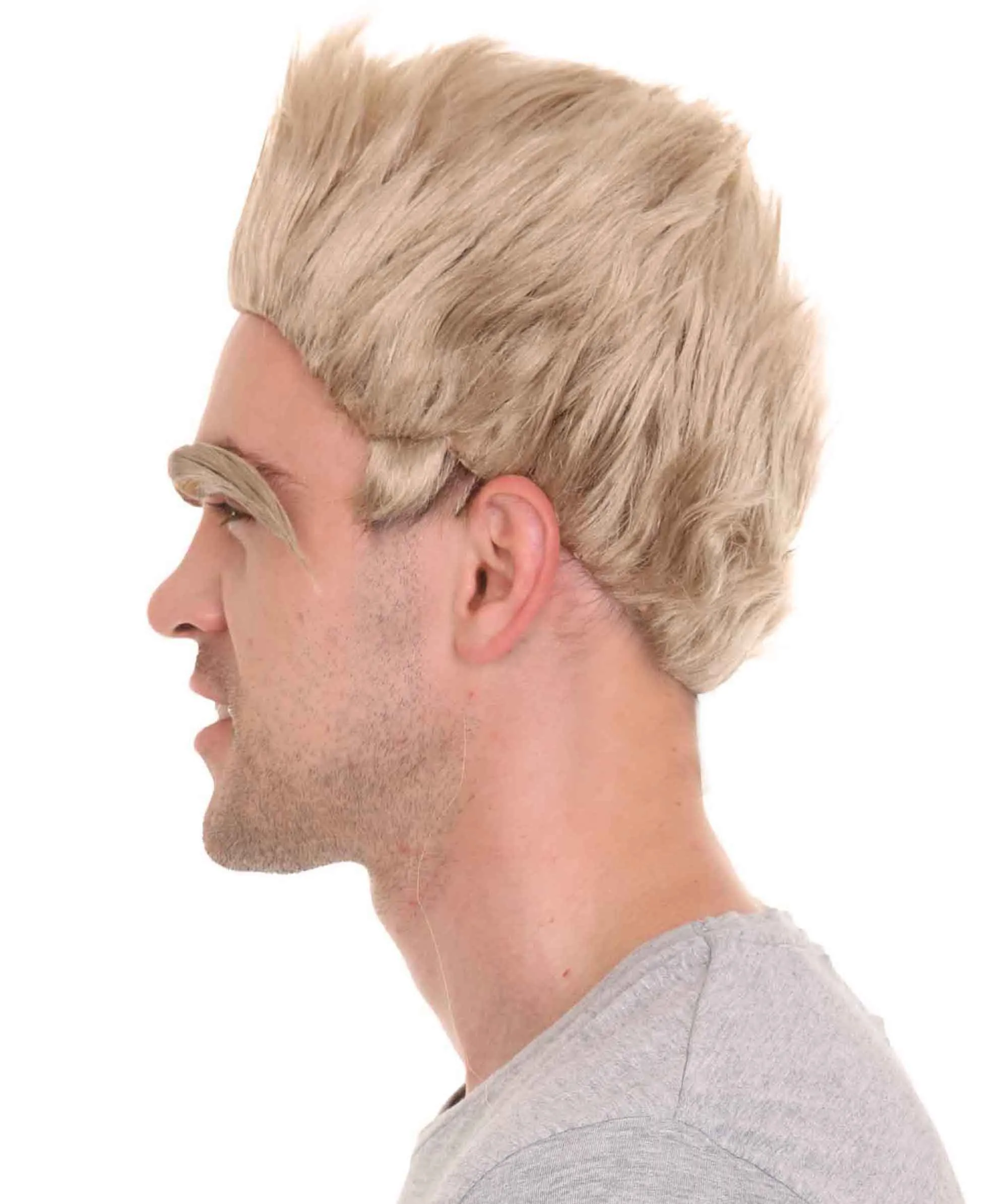 Men's Dragon Trainer Wig | Ash Blonde Wigs | Premium Breathable Capless Cap