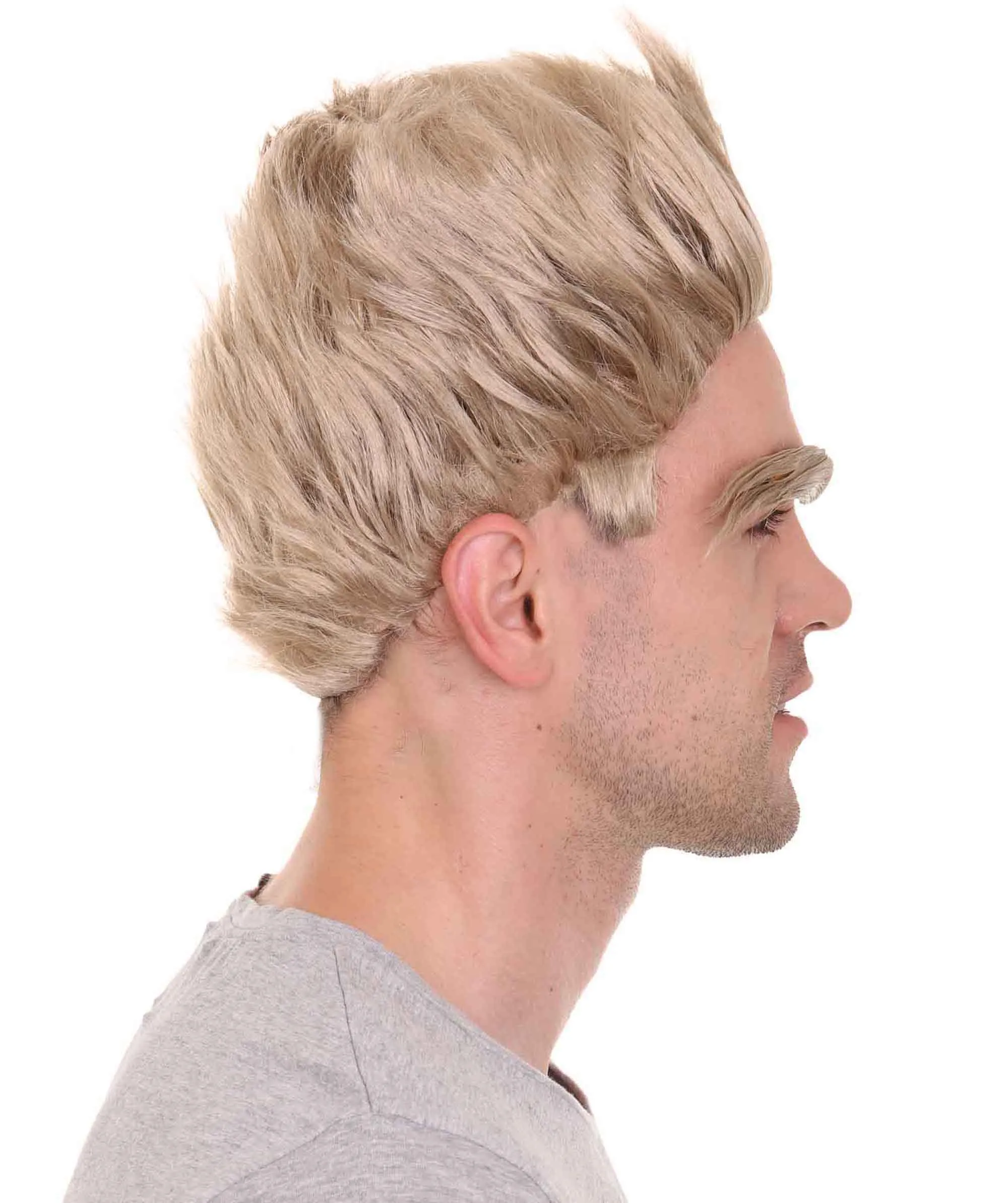 Men's Dragon Trainer Wig | Ash Blonde Wigs | Premium Breathable Capless Cap