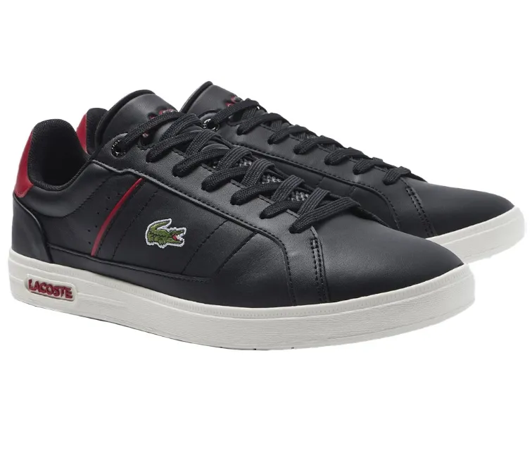 Men's Lacoste Europa Pro 222 1 (Black/Red)