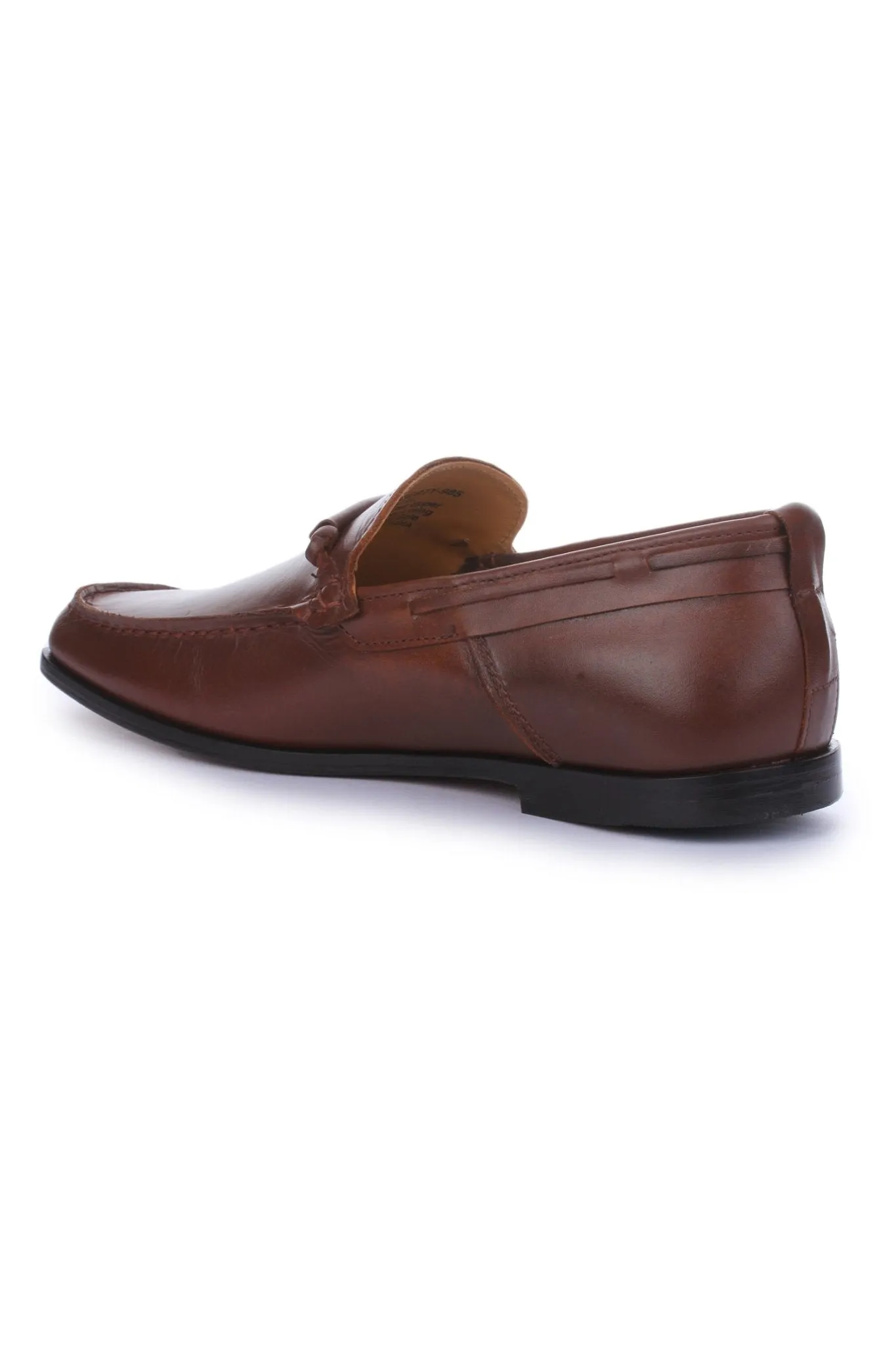 Men's Leather Moccasin Toe Business Loafers