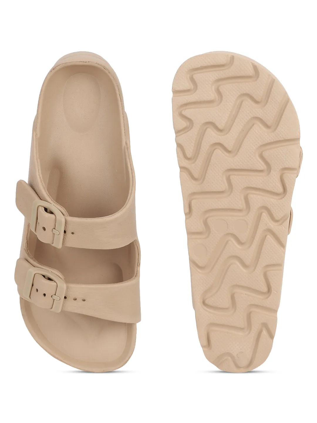 Nude PU Slip-On Flats (TC-ROME1-NUD)