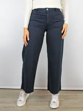 Ottod'Ame Blue Wide Leg Jeans