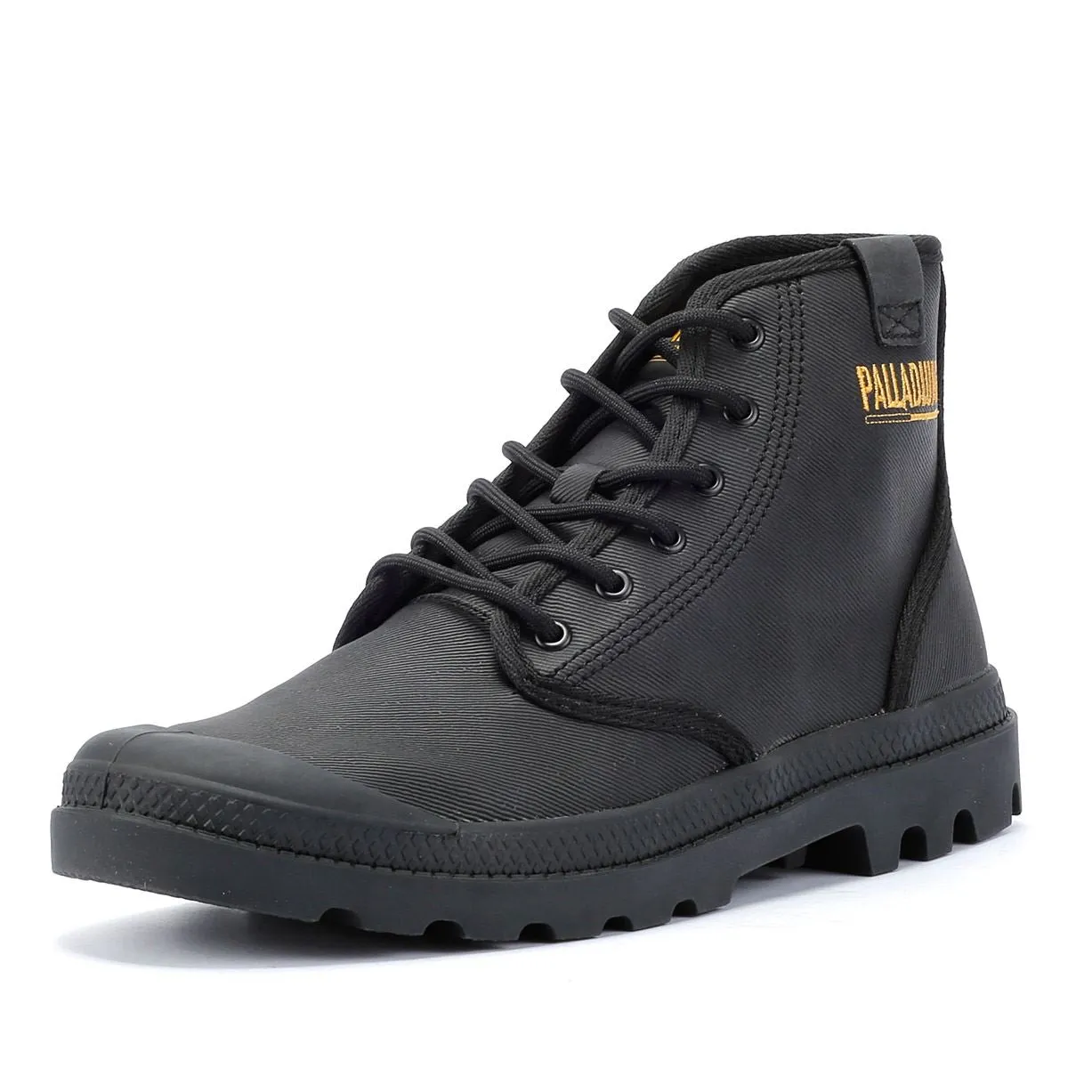 Palladium Pampa Hi Wax Canvas Black Boots