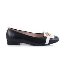 Pesso SQ Fringe Black/White