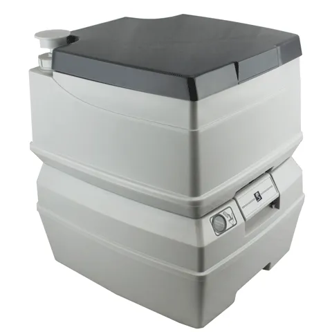 Portable Outdoor Toilet, Flushable, Removable Holding Tank, 5 Gallon