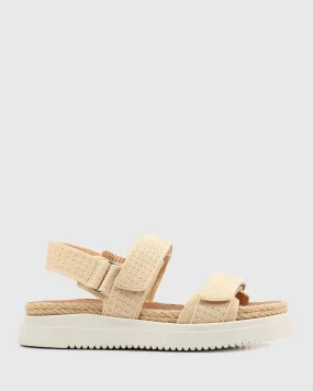 PRE-ORDER TINY Leather Flatform Sandals