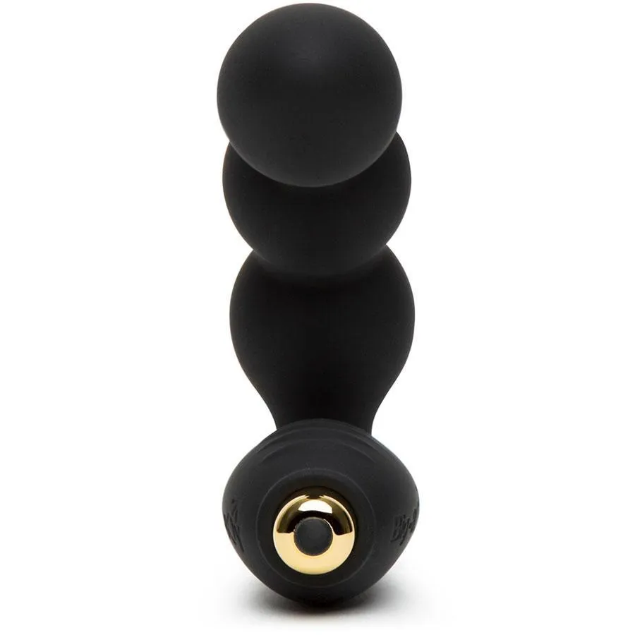 Rocks Off Big Boy Vibrating Black Prostate Massager & Perineum Stimulator