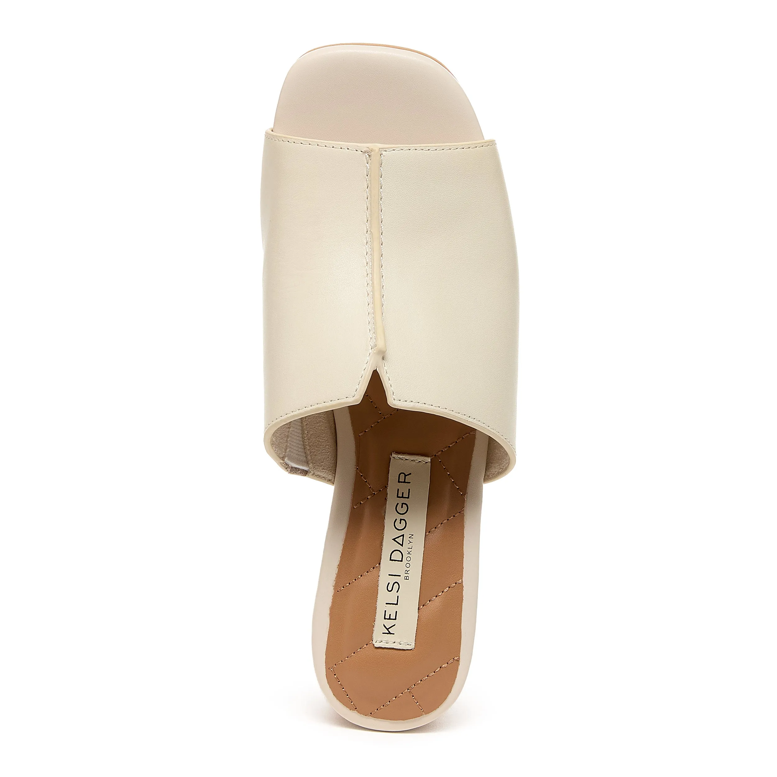 Ryan Ivory Platform Slide Sandal