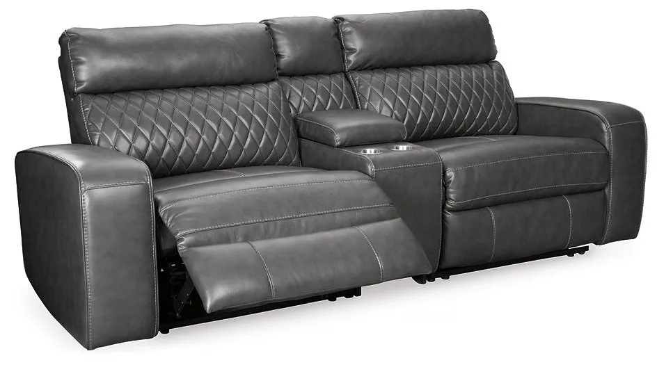 Samperstone 3-Piece Power Reclining Sectional