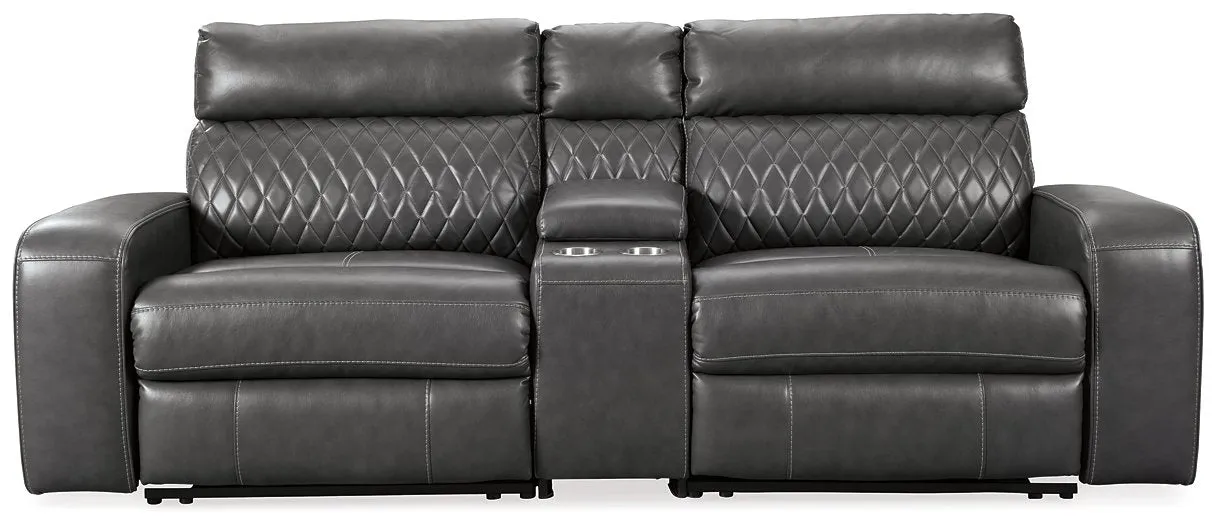 Samperstone 3-Piece Power Reclining Sectional