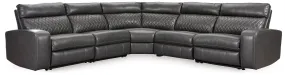 Samperstone 5-Piece Power Reclining Sectional