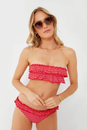 Seersucker Stripe Kaia Top