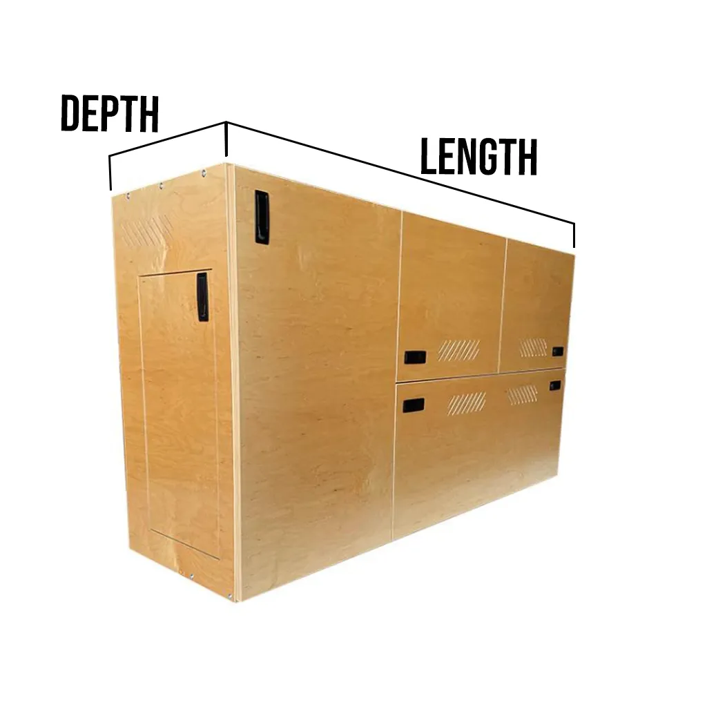 Serg Supply Transit Van Two Piece Bed System