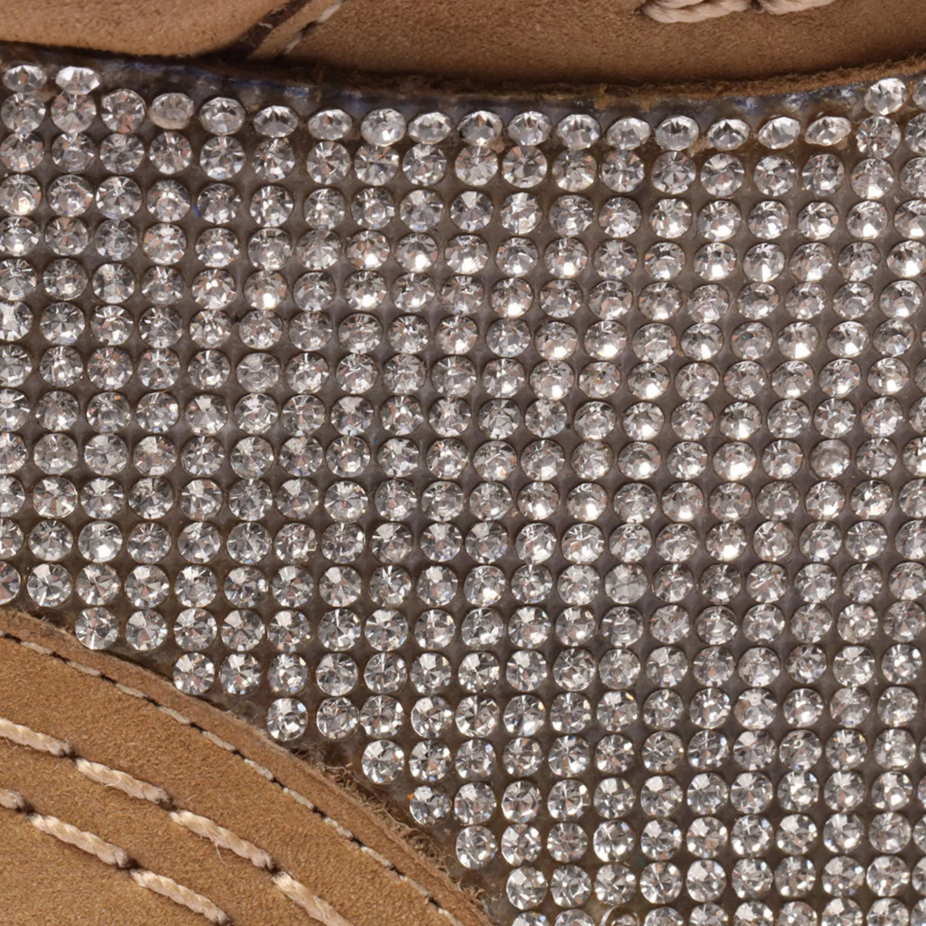 Silvetty Nubuck & Rhinestones Bootie