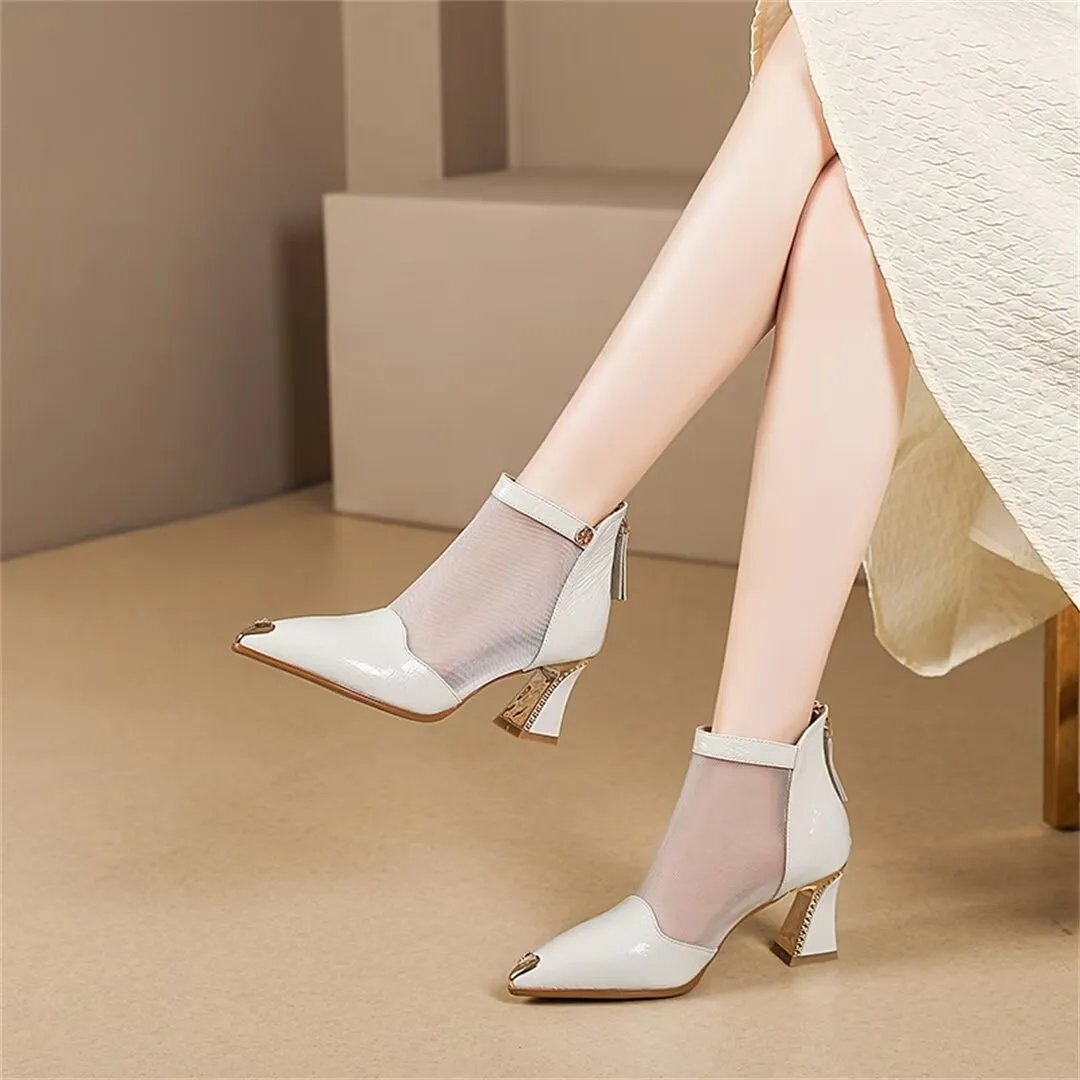 SleekZip Elegance Pumps