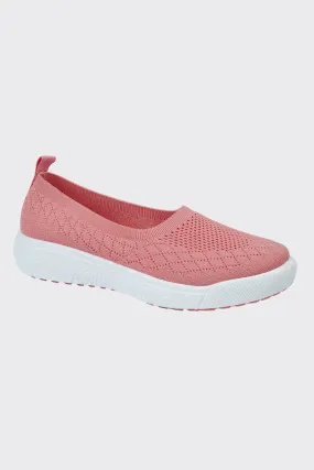 Slip on low mesh trainer