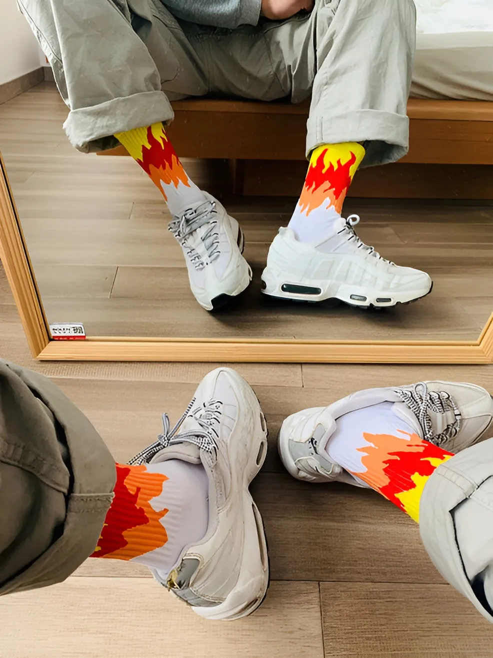 Socks With Flames