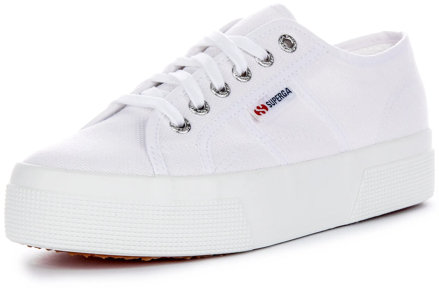 Superga 2740 Platform In White