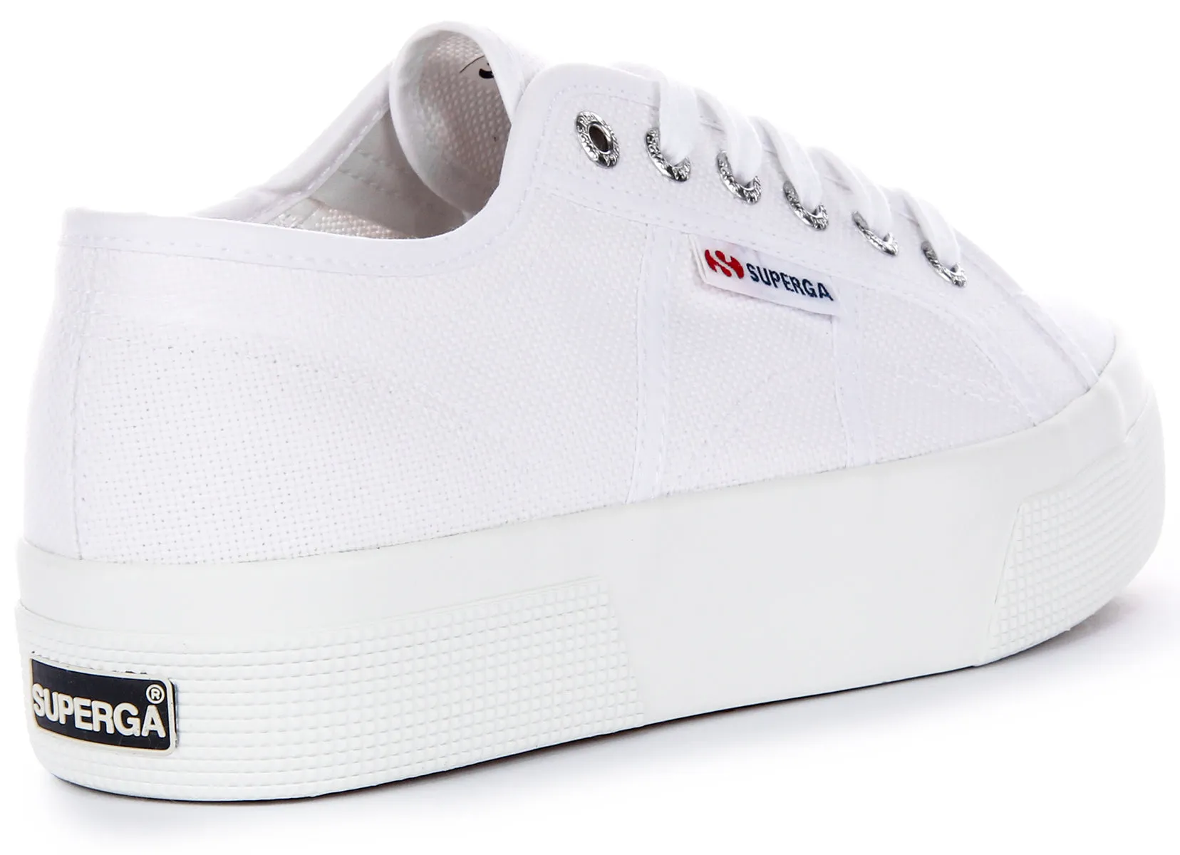 Superga 2740 Platform In White