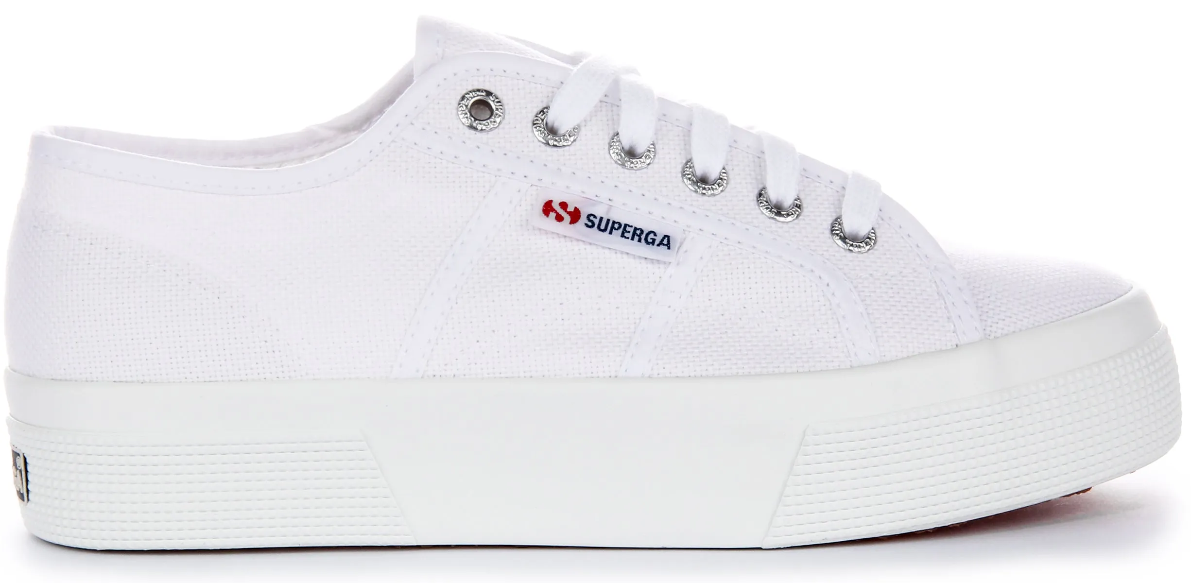 Superga 2740 Platform In White