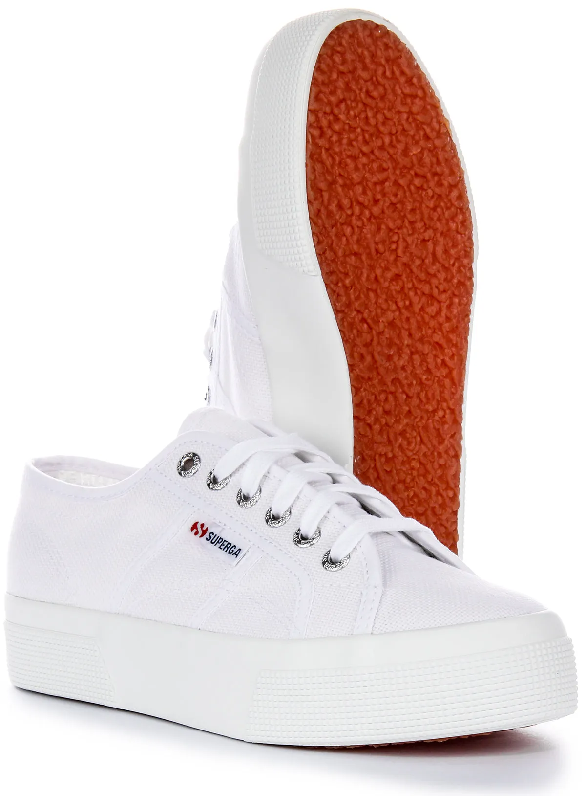 Superga 2740 Platform In White