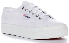 Superga 2740 Platform In White