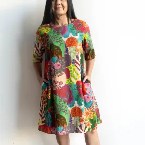 That's Art Contemporary Shift Dress by Orientique Australia - Fun - 20053