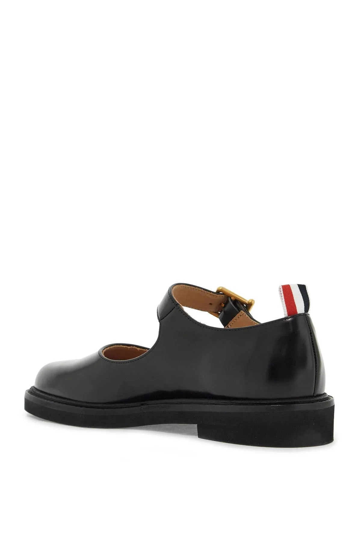 Thom Browne Brushed Leather Mary Jane Thom John Shoes