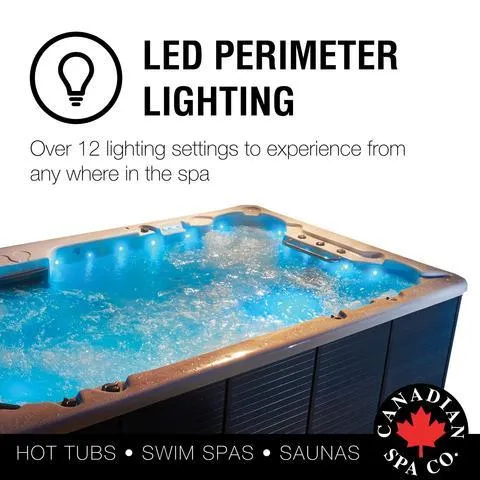 Winnipeg AI Hot Tub |5-6-Person 35-Jet | 199 x 199 cm