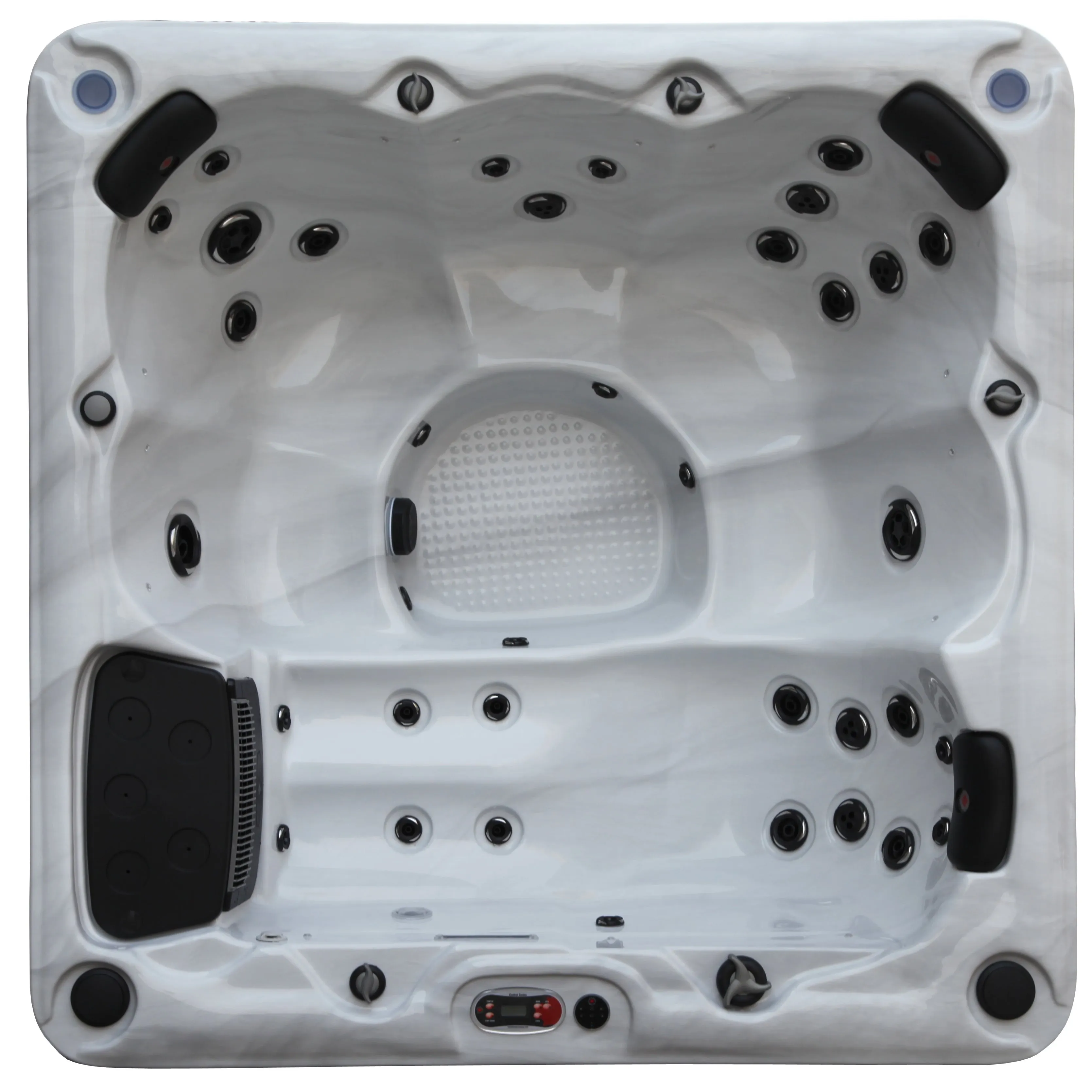 Winnipeg AI Hot Tub |5-6-Person 35-Jet | 199 x 199 cm