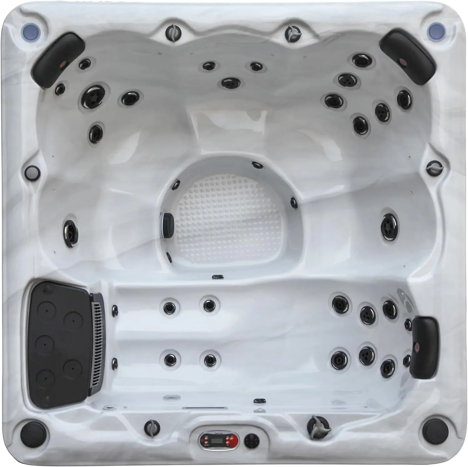 Winnipeg AI Hot Tub |5-6-Person 35-Jet | 199 x 199 cm