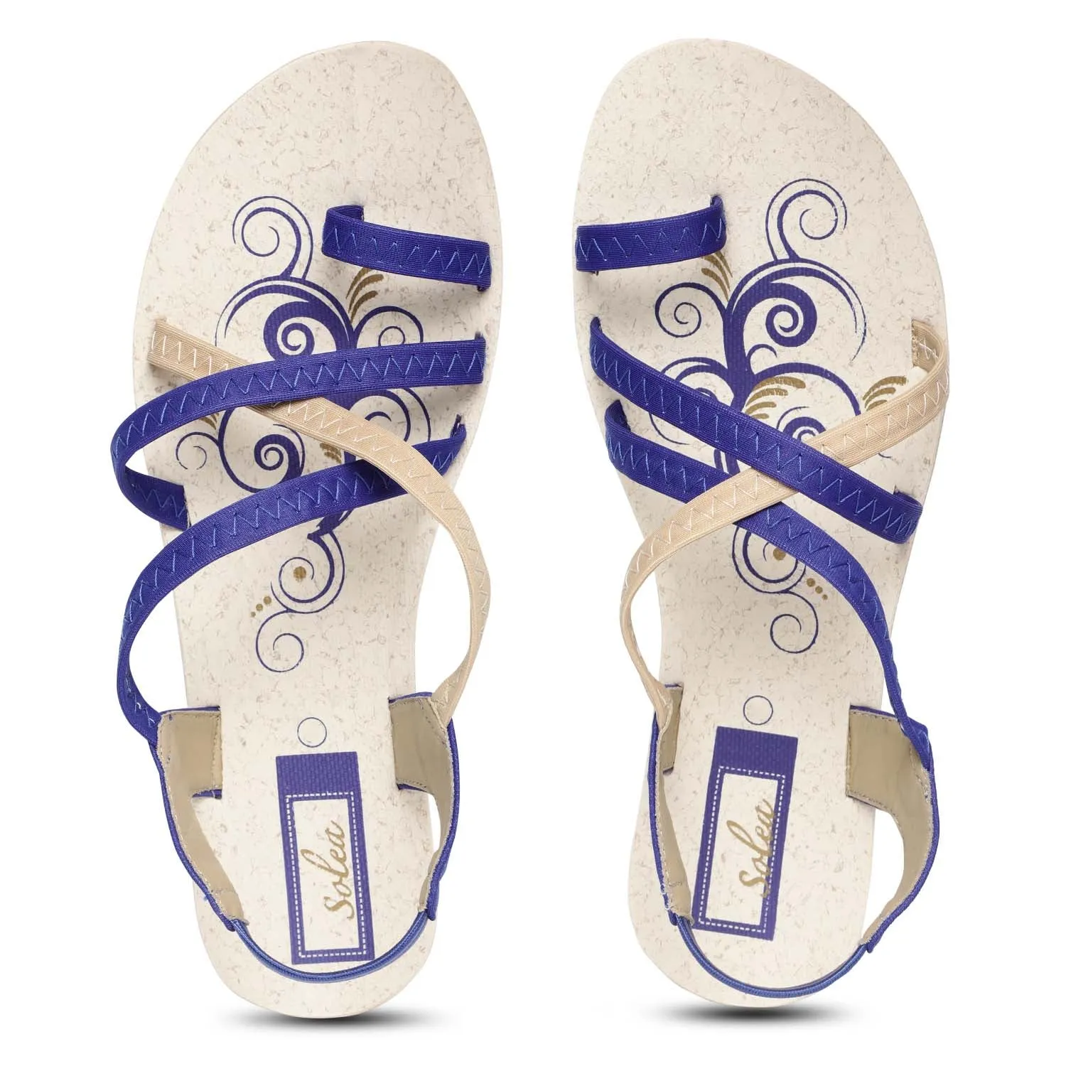 Women's Blue Solea Sandal