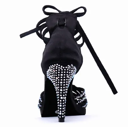 Women's Leatherette Customized Heel Latin Dance Shoes Salsa Shoes Ballroom Dance Shoes