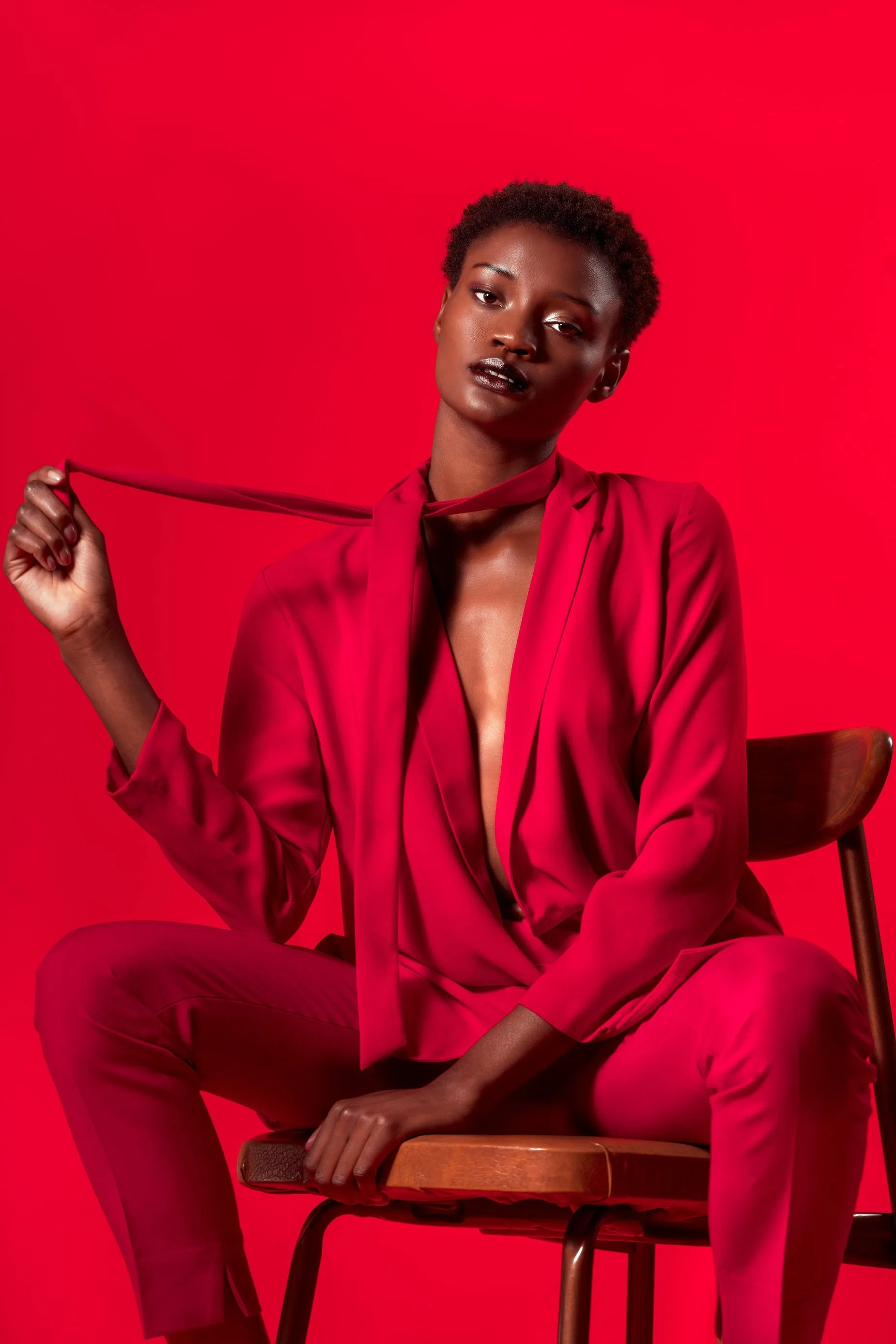 Women's Scarlet Suit